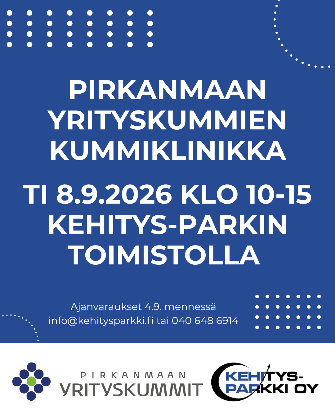 Kummiklinikka 8.9.2026